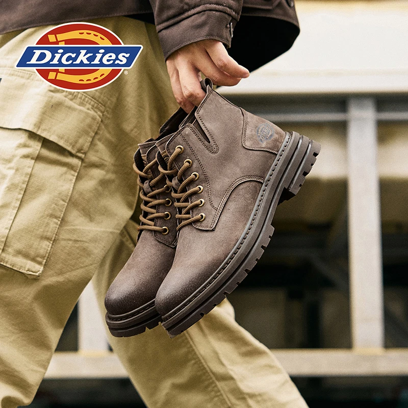 Dickies休闲马丁靴男士时尚户外百搭复古潮流英伦风休闲马丁靴