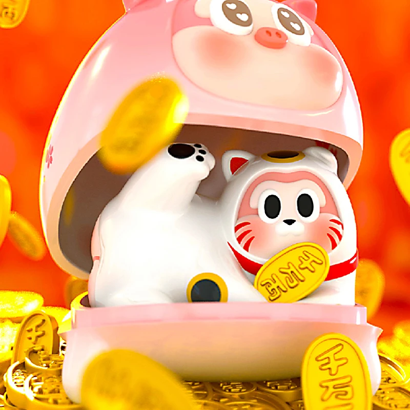 【拆盒】躲喵喵系列盲盒可爱娃娃猫咪公仔娃娃礼物摆件
