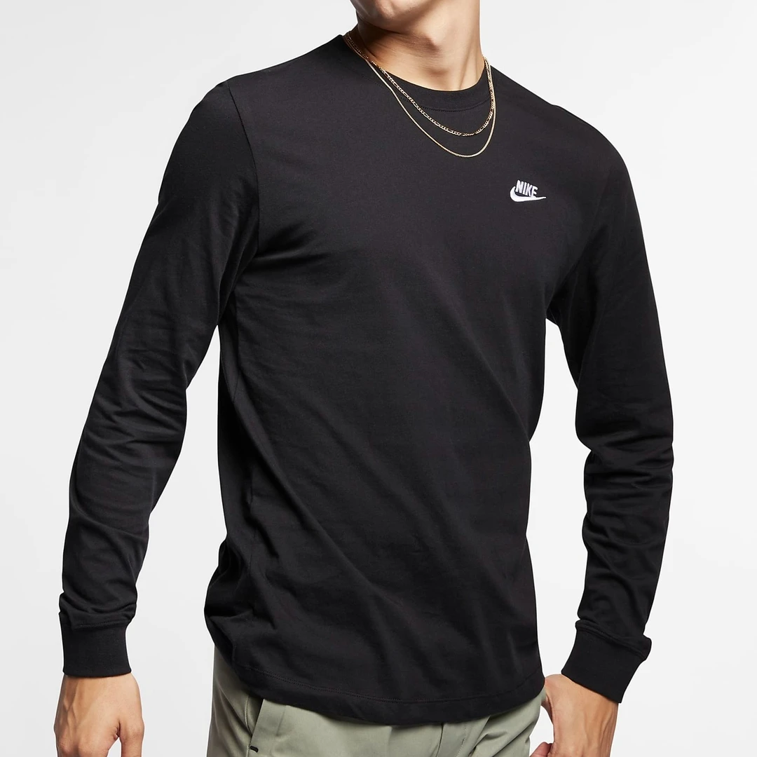 Nike/耐克男款T恤休闲舒适百搭潮流户外时尚经典长袖AR5194-010