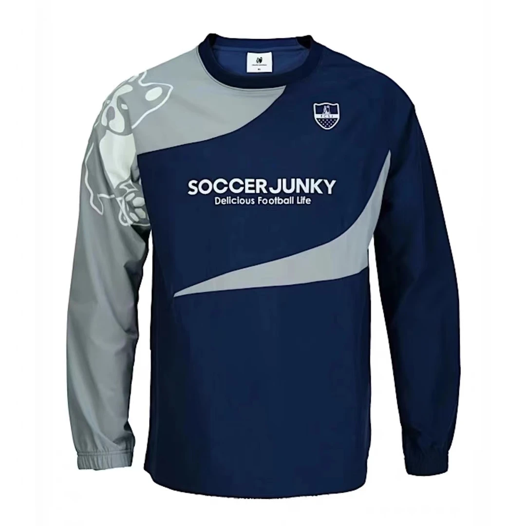 soccer junkysoccerjunky足球狗新款长袖训练服套头上衣运动卫衣