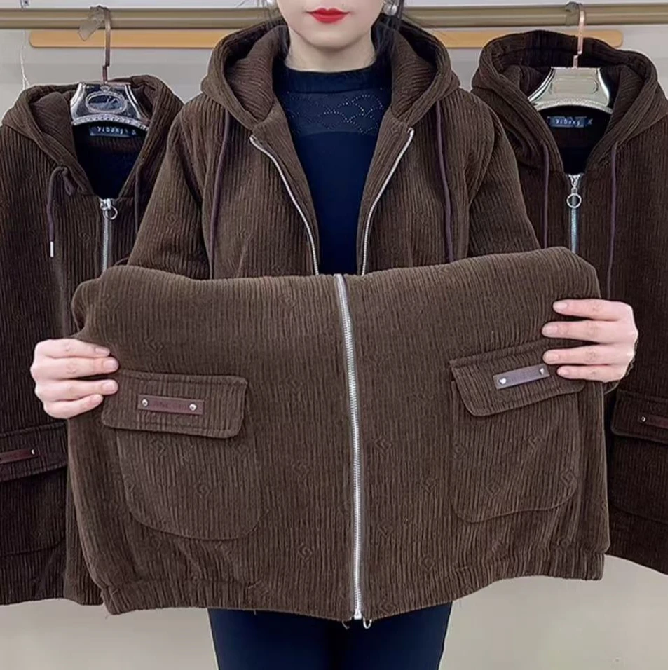 5171兜标加绒外套