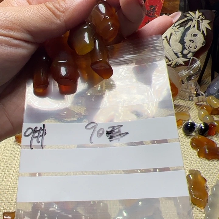 玛瑙/玉髓颈饰合金c***心9