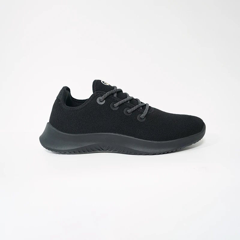 灰壳户外运动美利奴羊毛速干透气羊毛鞋舒适轻便男士羊毛运动鞋