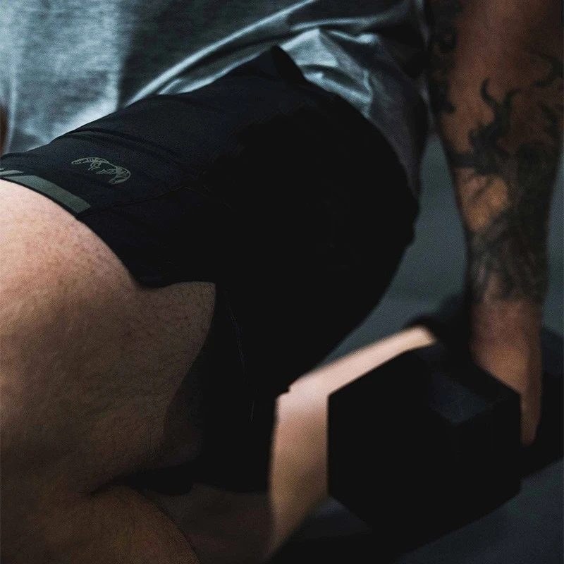 KU男士运动短裤夏季运动跑步速干四分裤户外骑行徒步轻薄运动短裤