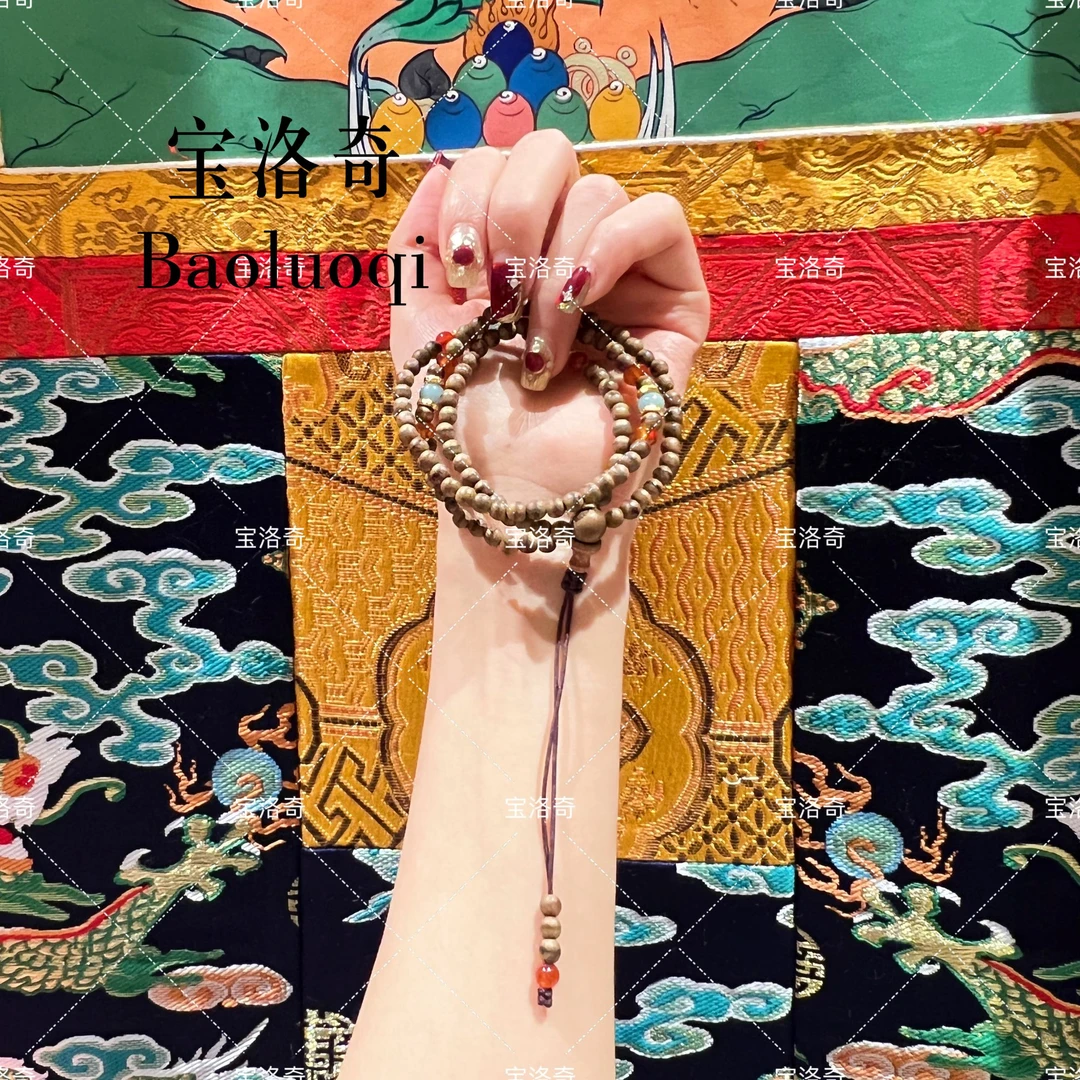 宝洛奇BLQXL-167 925银一线多宝108万链&三圈手链