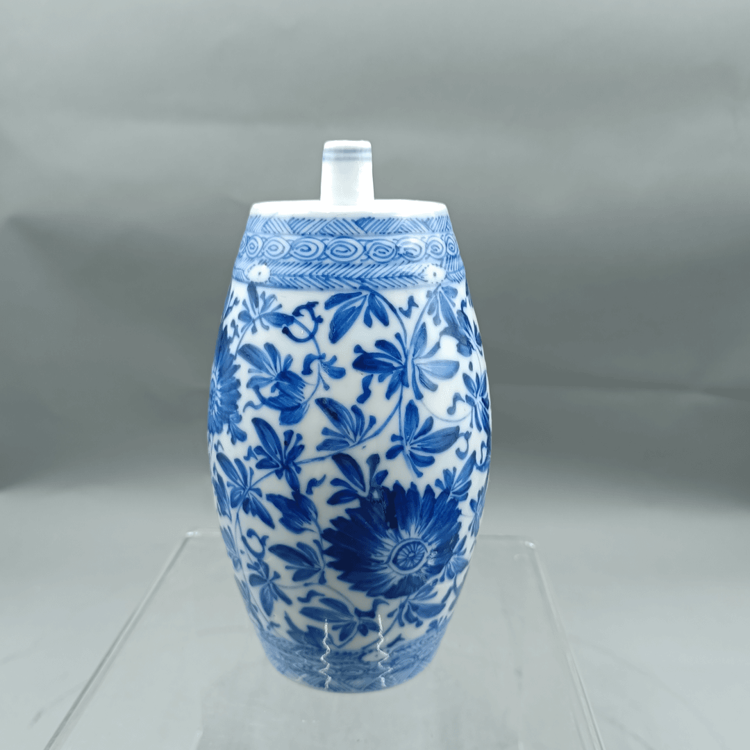Z6192康熙青花花卉纹香水瓶