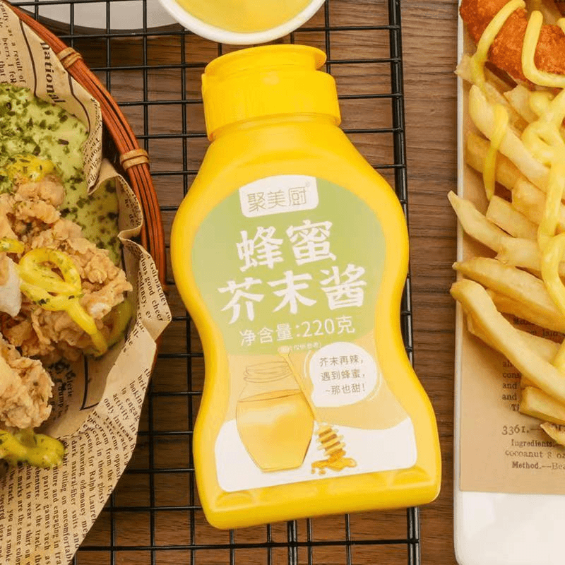韩式奶香芝士酱蜂蜜芥末酱挤压瓶家用炸鸡欧式薯条汉堡沙拉酱料