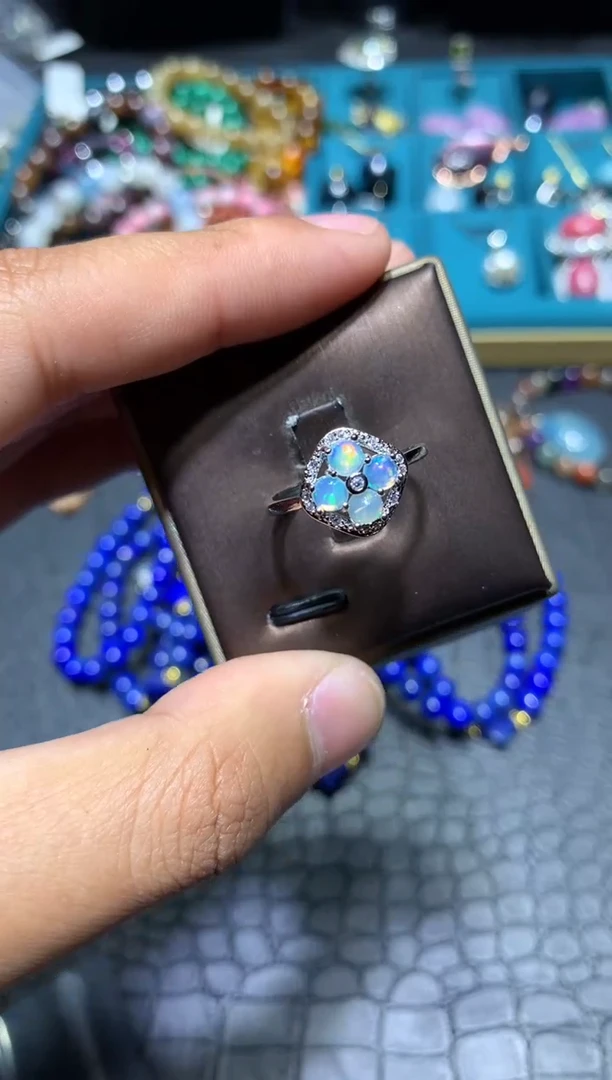 【闪购商品】欧泊戒指未镶嵌H116