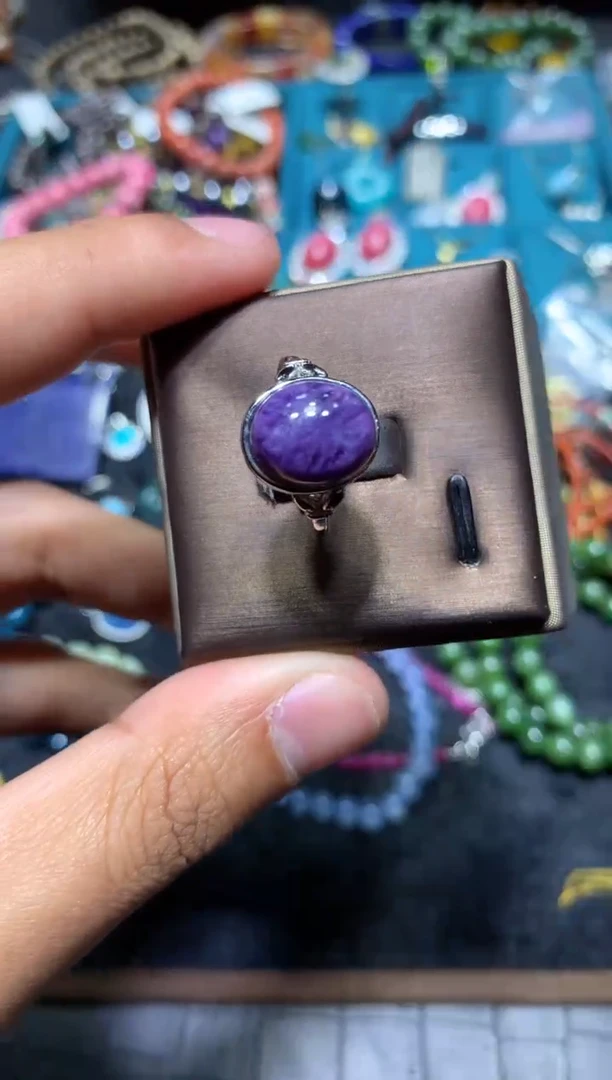 【闪购商品】查罗石戒指未镶嵌P20