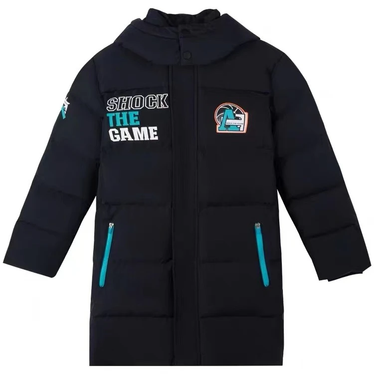 【活力开学季】冬中长款秋冬羽绒服男大童三防科技防风保暖35231197