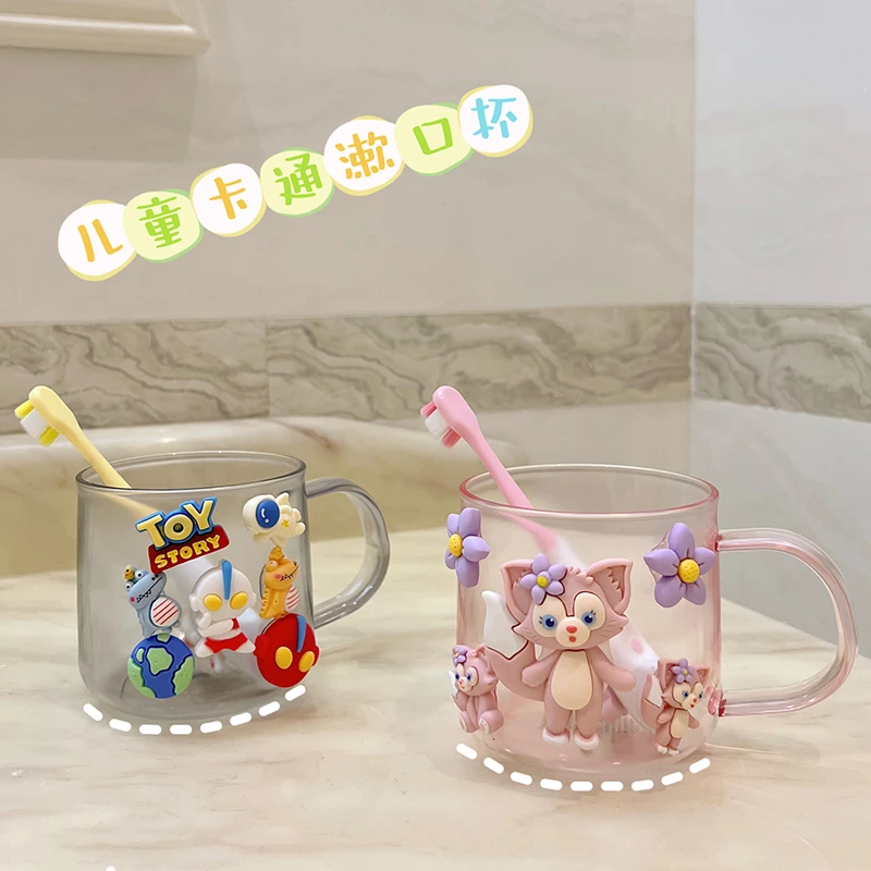儿童刷牙杯可爱创意男孩女孩高颜值洗漱杯奥特曼漱口杯子宝宝家用