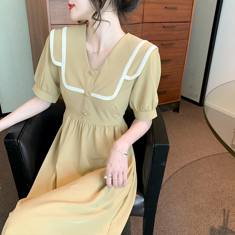 哺乳连衣裙夏季新款气质v领短袖喂奶裙外穿显瘦哺乳衣外出辣妈款