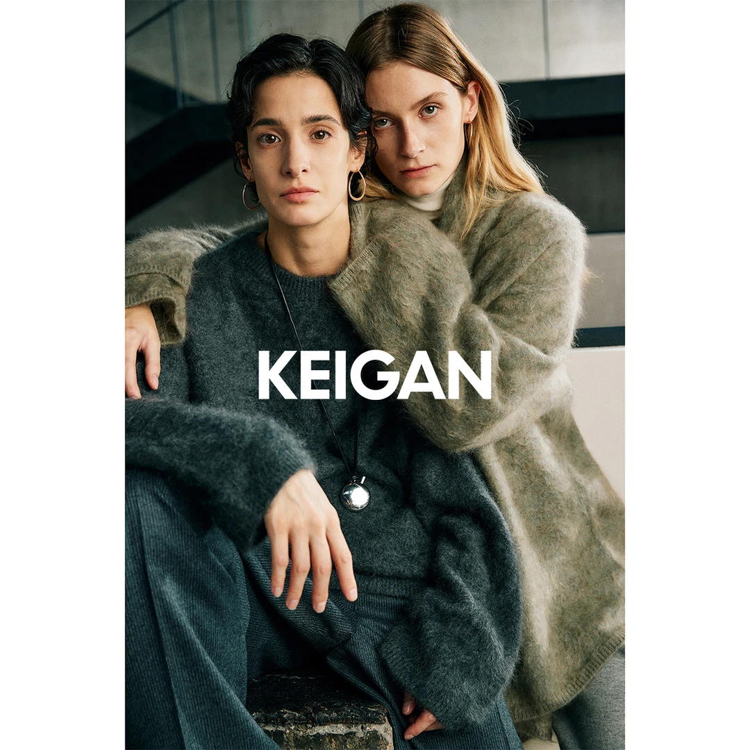 开间/口碑长青 康赛妮皇家A级白山羊绒水洗拉绒蓬松云柔毛衣套装