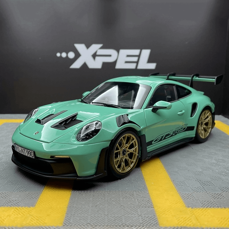 【保时捷911GT3】合金车模2022款收藏级汽车模型