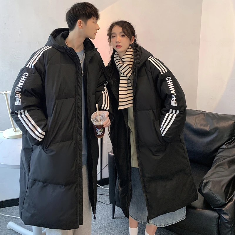 波司登情侣羽绒服男士中长款潮流青少年冬季新款男女同款保暖