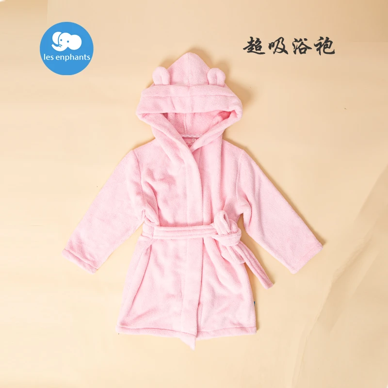 丽婴房2024A类婴童瞬吸浴袍