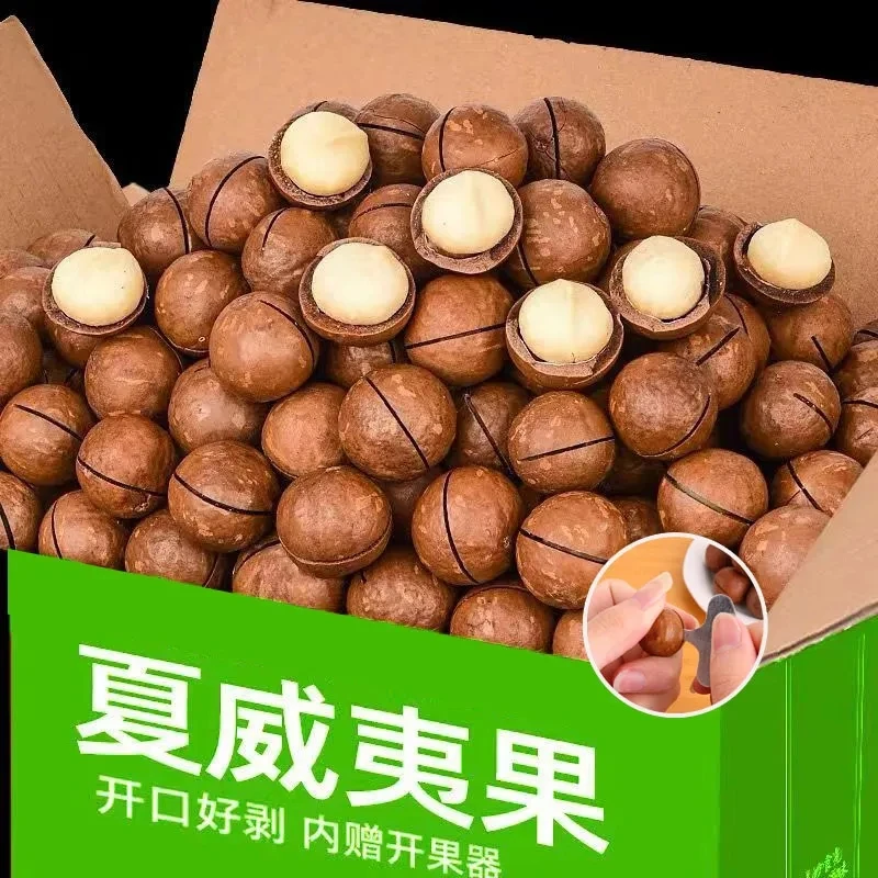 【17.9半价抱一箱】新货夏威夷果批发大颗粒奶油味坚果干货孕妇零食