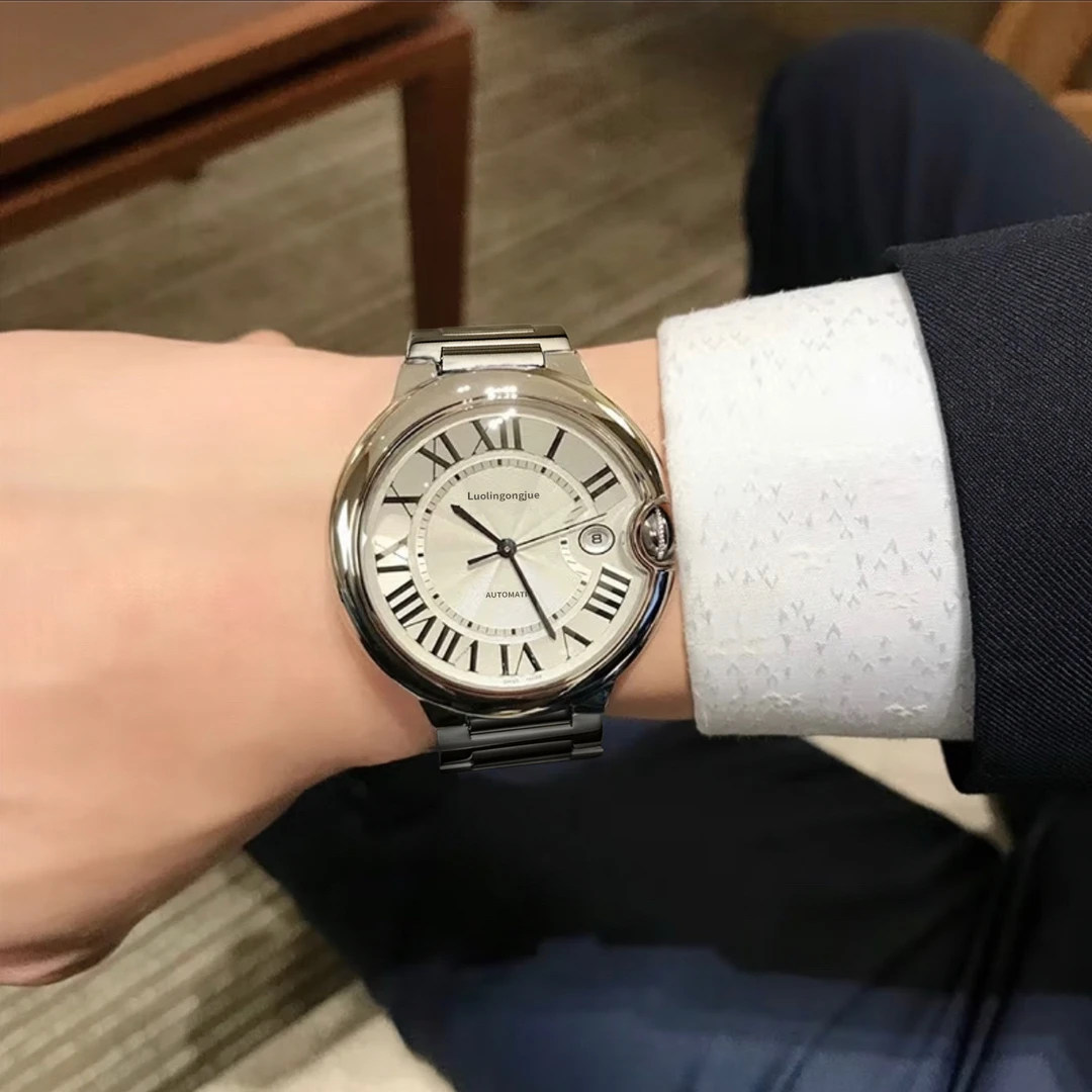 【厂家补贴】奢品名表 男士经典气球高端商务自动高端表6