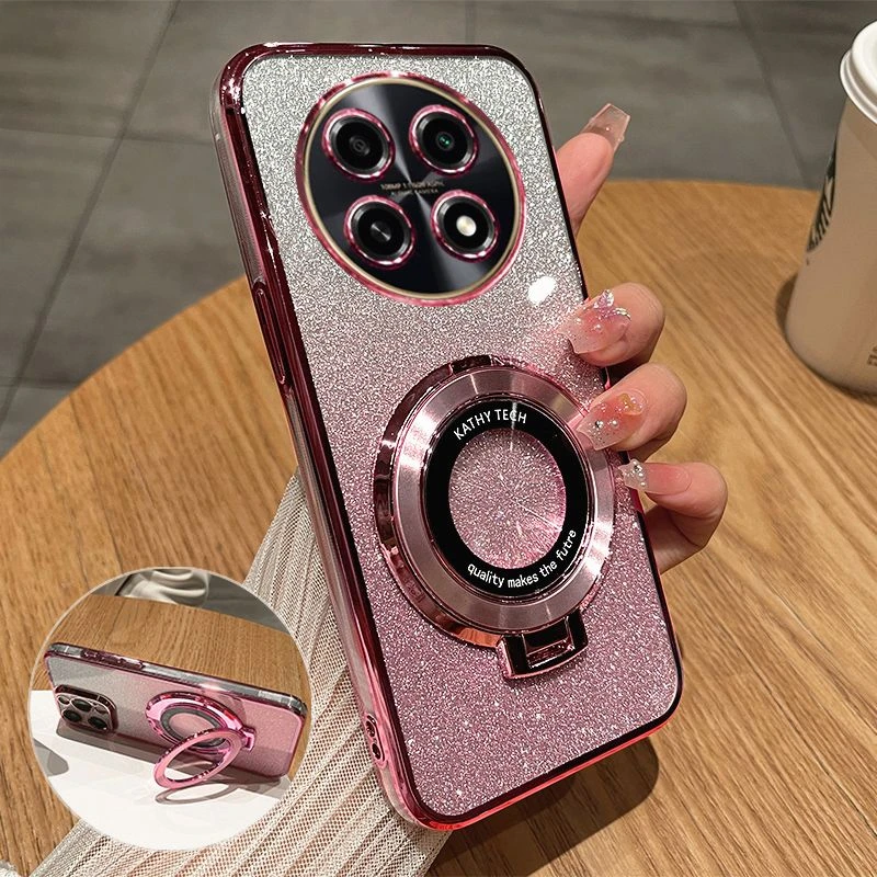 华为畅享70pro手机壳畅想70Pro保护套CTR-AL20防摔电镀男女带支架