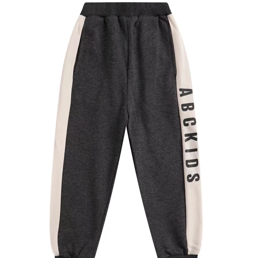 ABCKIDS 针织休闲字母卫裤 DF233313020K-A35