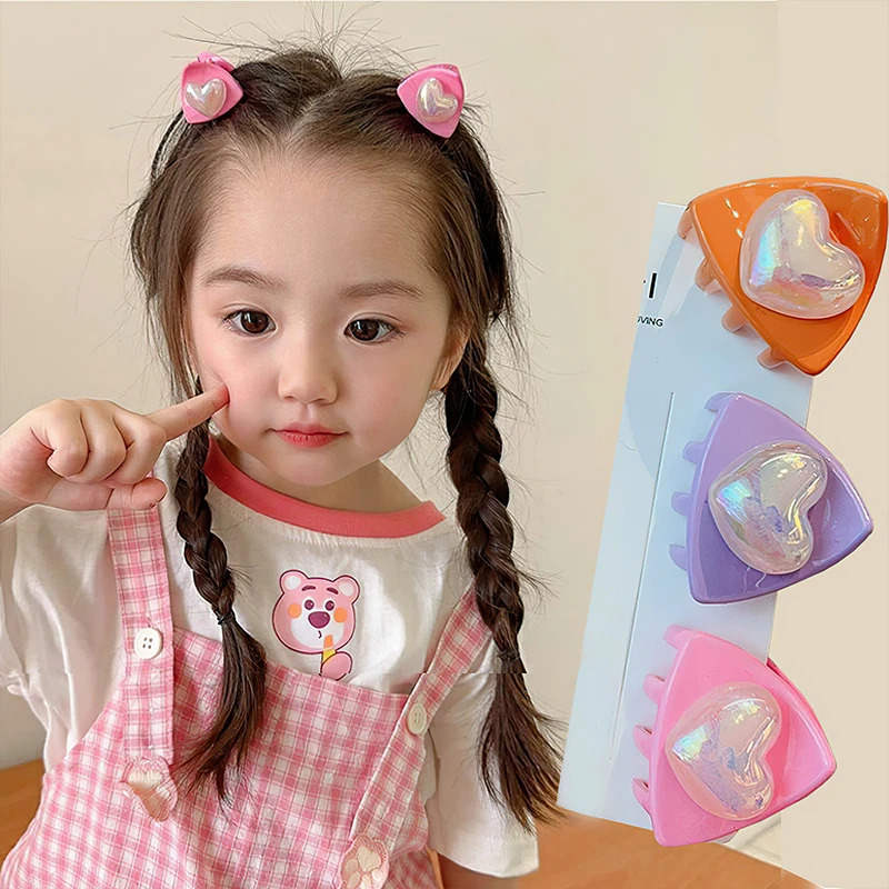 儿童小猫耳朵发夹猫耳朵小抓夹小女孩发夹女童夹子可爱刘海小夹子