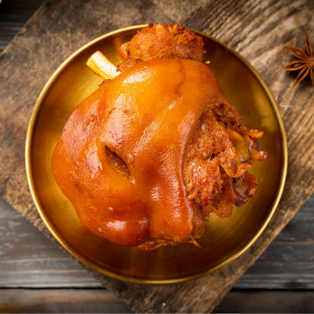 【拍3赠2】熏酱网红小肘子整只带骨卤味熟食酱猪肘子酱卤猪肘子