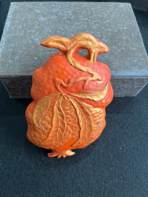 老朱砂“百子石榴”约445克左右一锭