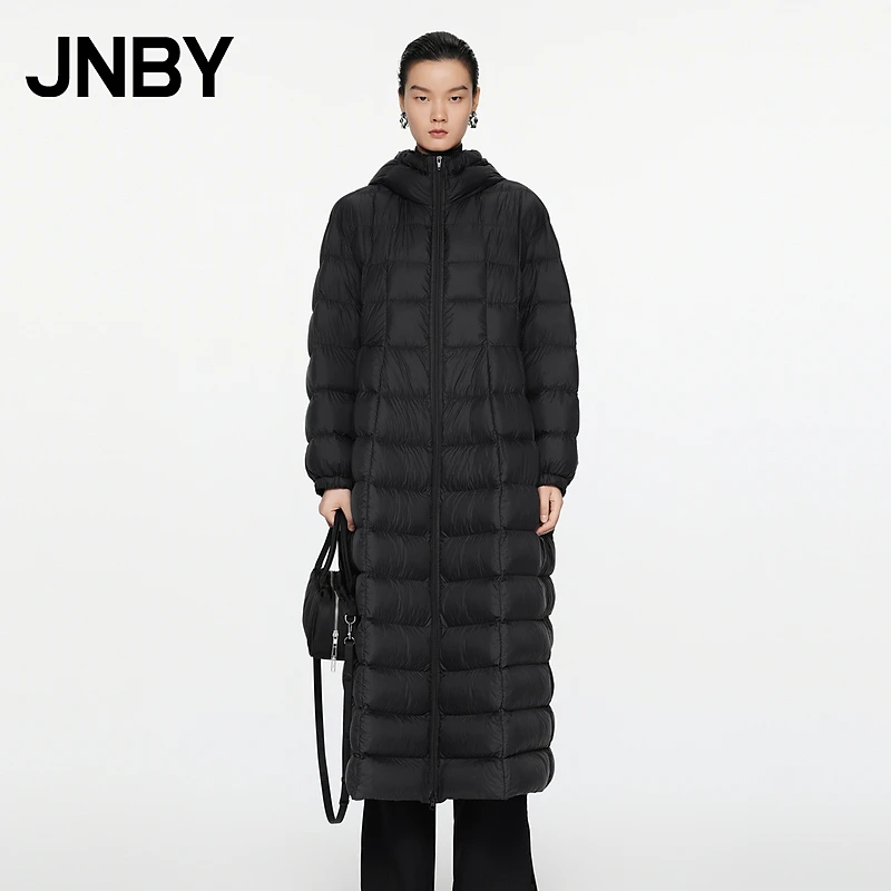【商场同款】JNBY/江南布衣24冬新品羽绒服宽松连帽长袖5O0C11520