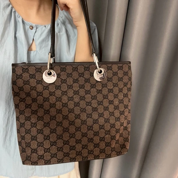 95新 GUCCI/古驰 Gucci托特单肩包