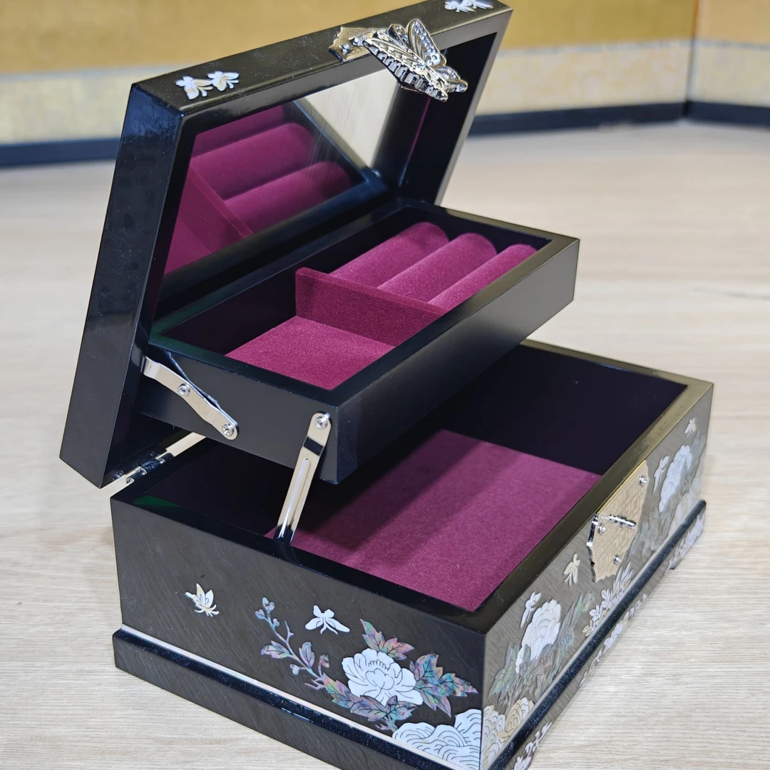 首饰展示架 34360轻奢创意精致古风首饰收纳