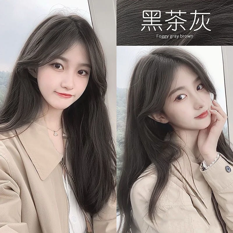 【买1送1】黑茶灰染发膏显白免漂不刺激2023流行色爆款自己在家染发