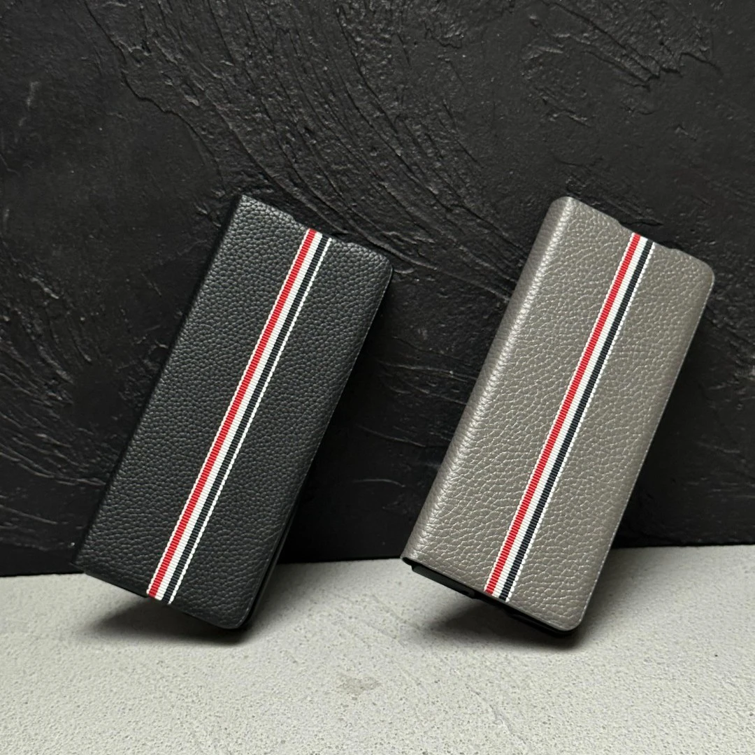 三星Fold5折叠屏保护套w24通用真皮TB翻盖磁吸手机壳w23/Fold4