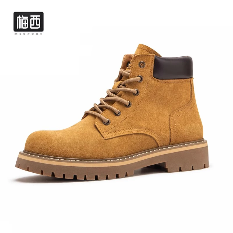 【梅西】英伦马丁靴男高帮登山户外工装靴子 SH6652