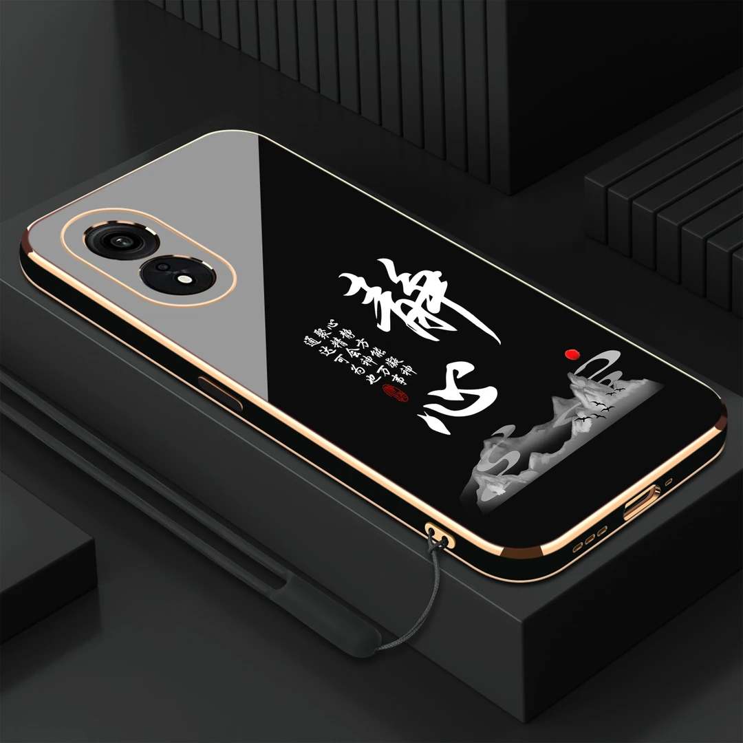 静心oppoa58手机壳新款硅胶软壳电镀高端防摔轻奢oppoa58x手机套