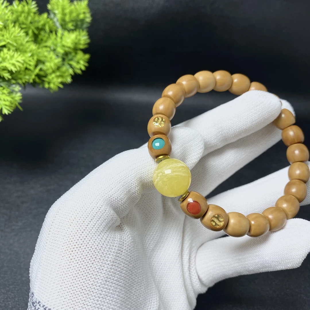 高端猴头手串 原色原生态 全品直切手串 四标＋配饰精工文玩手串