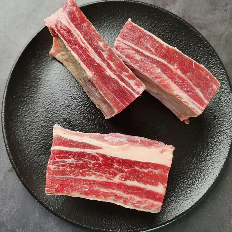 原切牛排天然草原甄选原切四肋牛排（2.5KG）