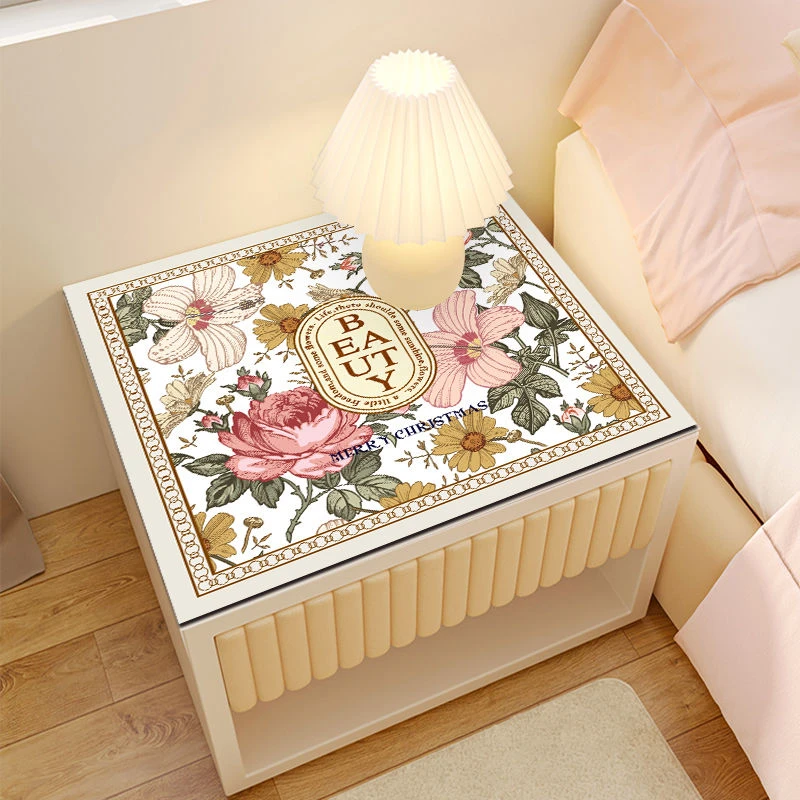 硅藻泥吸水防滑耐脏可裁剪耐脏床头柜盖垫防烫桌垫洗衣机防尘盖垫