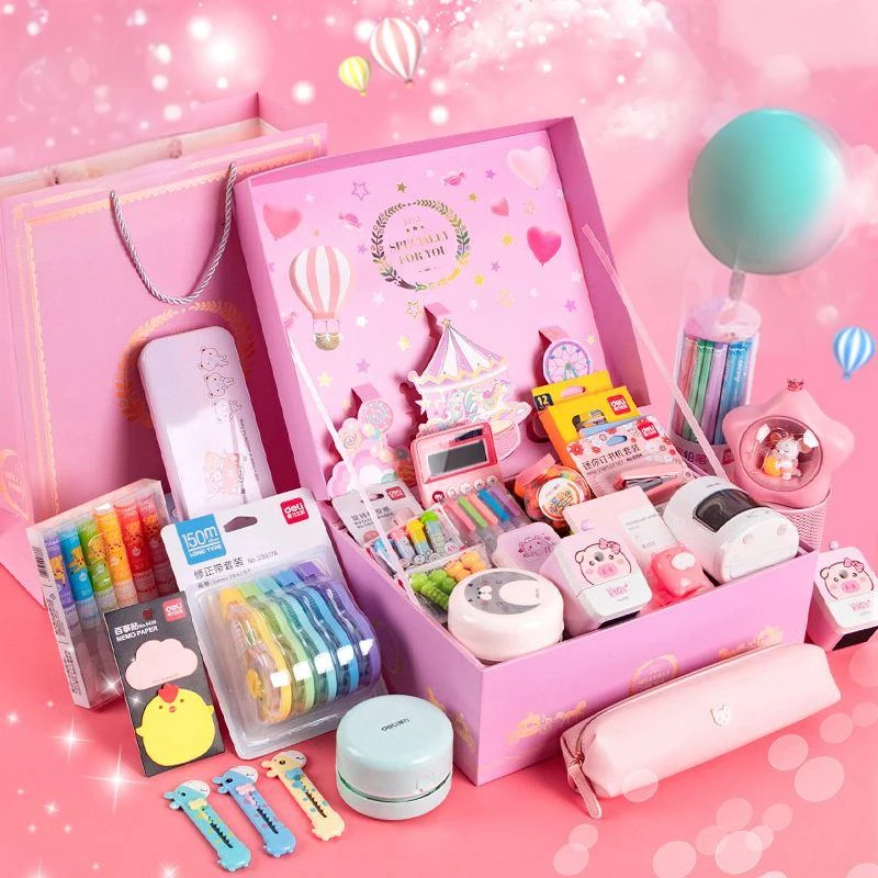 2-7  文具组合套装（以实物展示为主）本子/笔/手账