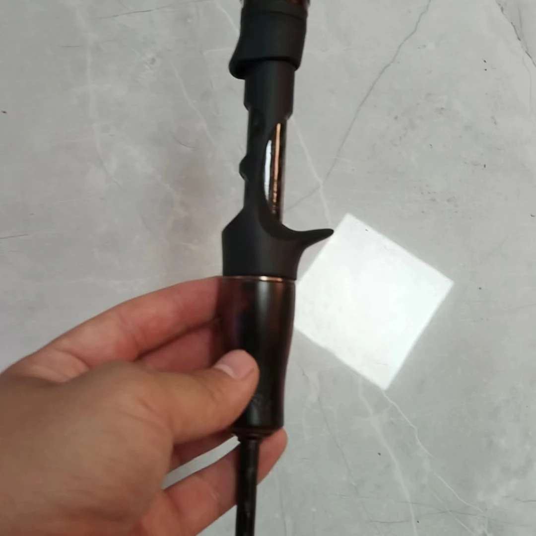 04直柄枪柄溪流竿路亚竿实木碳素高配