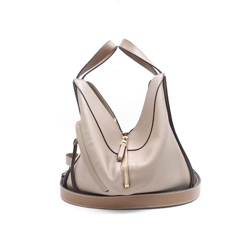95新 LOEWE/罗意威 Hammock灰色单肩包/T_ZY0000277403