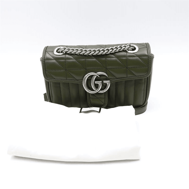 99新 GUCCI/古驰 盛唐臻选  新款绿马蒙 单肩包/T_ZY0000262366