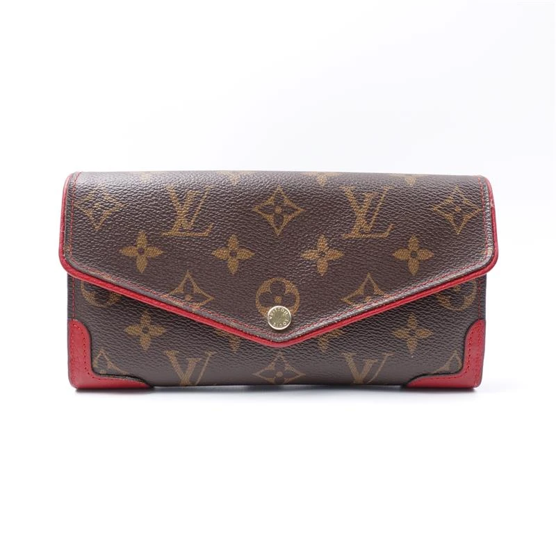 95新 LouisVuitton/路易威登 Mask老花拼红钱包T_ZY0000326768