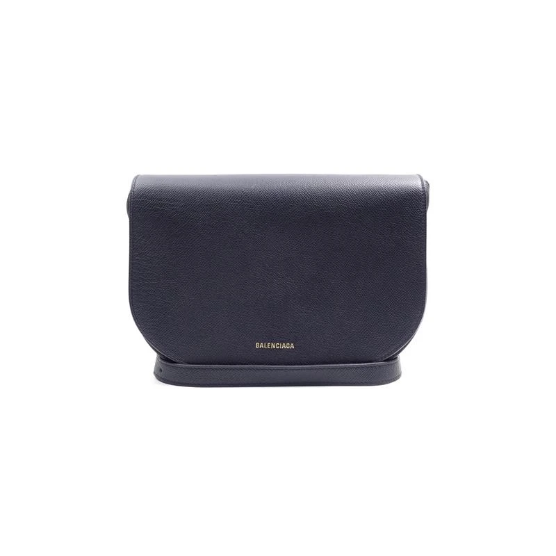 95新 Balenciaga/巴黎世家 臧蓝色黄字母标单肩包T_ZY0000345266