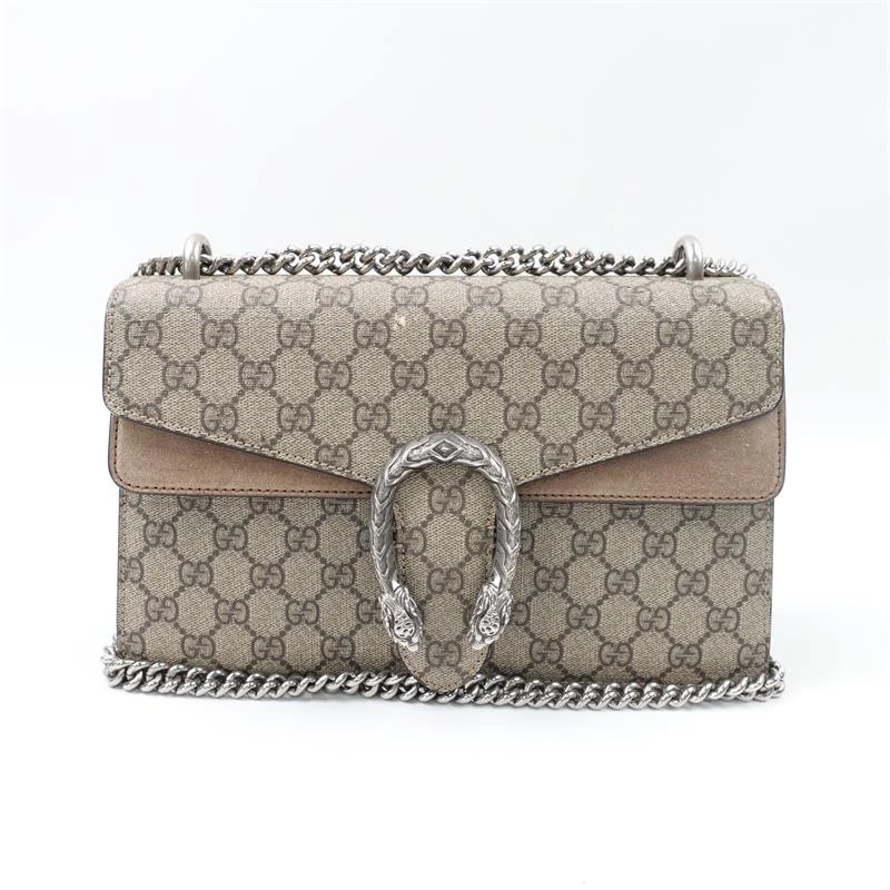 95新 GUCCI/古驰 Dionysus  老花 涂层帆布 单肩包T_ZY0000349089