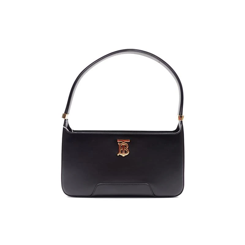 99新 BURBERRY/博柏利 巴宝莉 TB logo黑色单肩包T_ZY0000400458