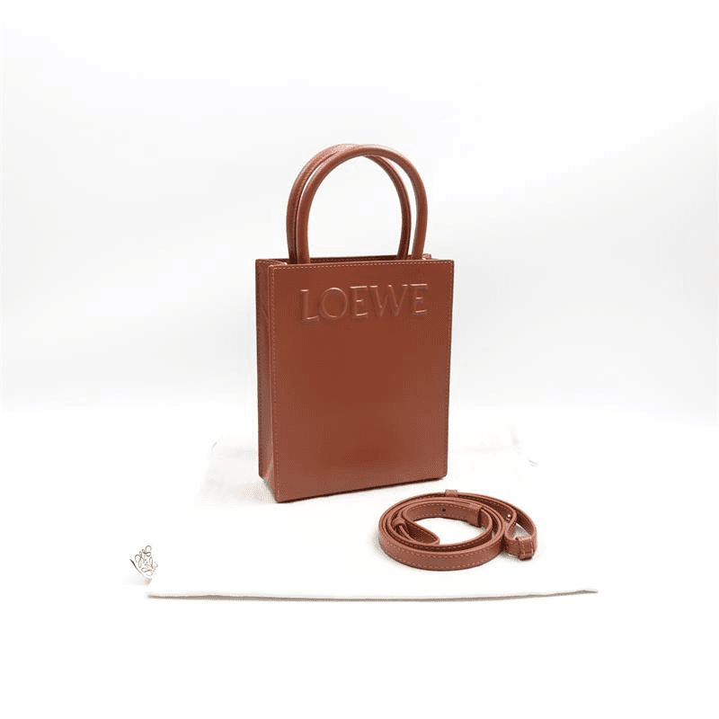 95新 LOEWE/罗意威 棕色手提单肩包/T_ZY0000337612