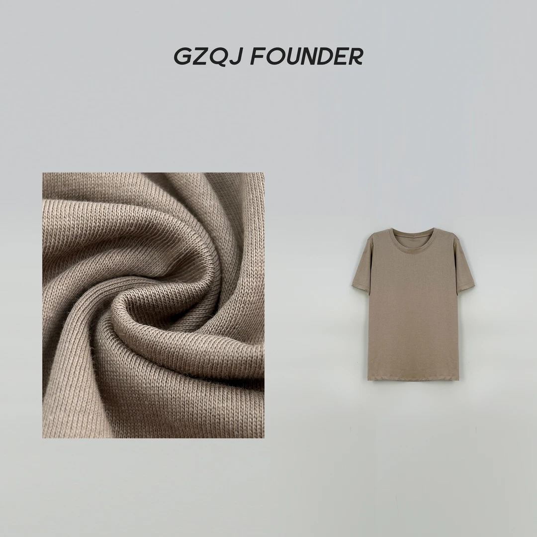 老琴私服【月半弯】小众设计感简约气质显瘦短袖上衣女 6007