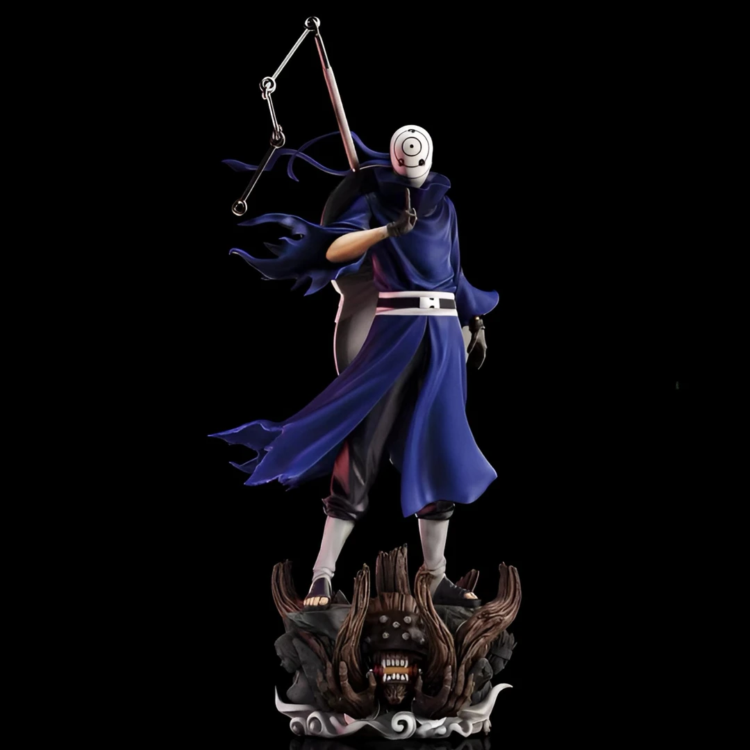 【全款现货】 紫袍 宇智波带土 双头雕 优质版手办模型