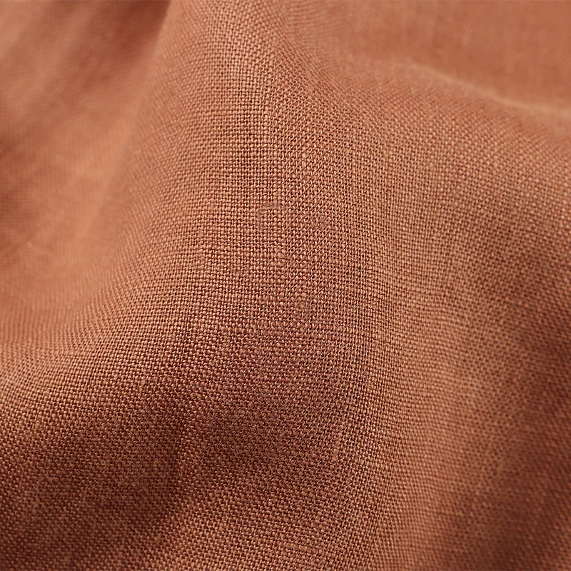 M28 汉麻   幅宽 1.34 焦糖色 麻类面料