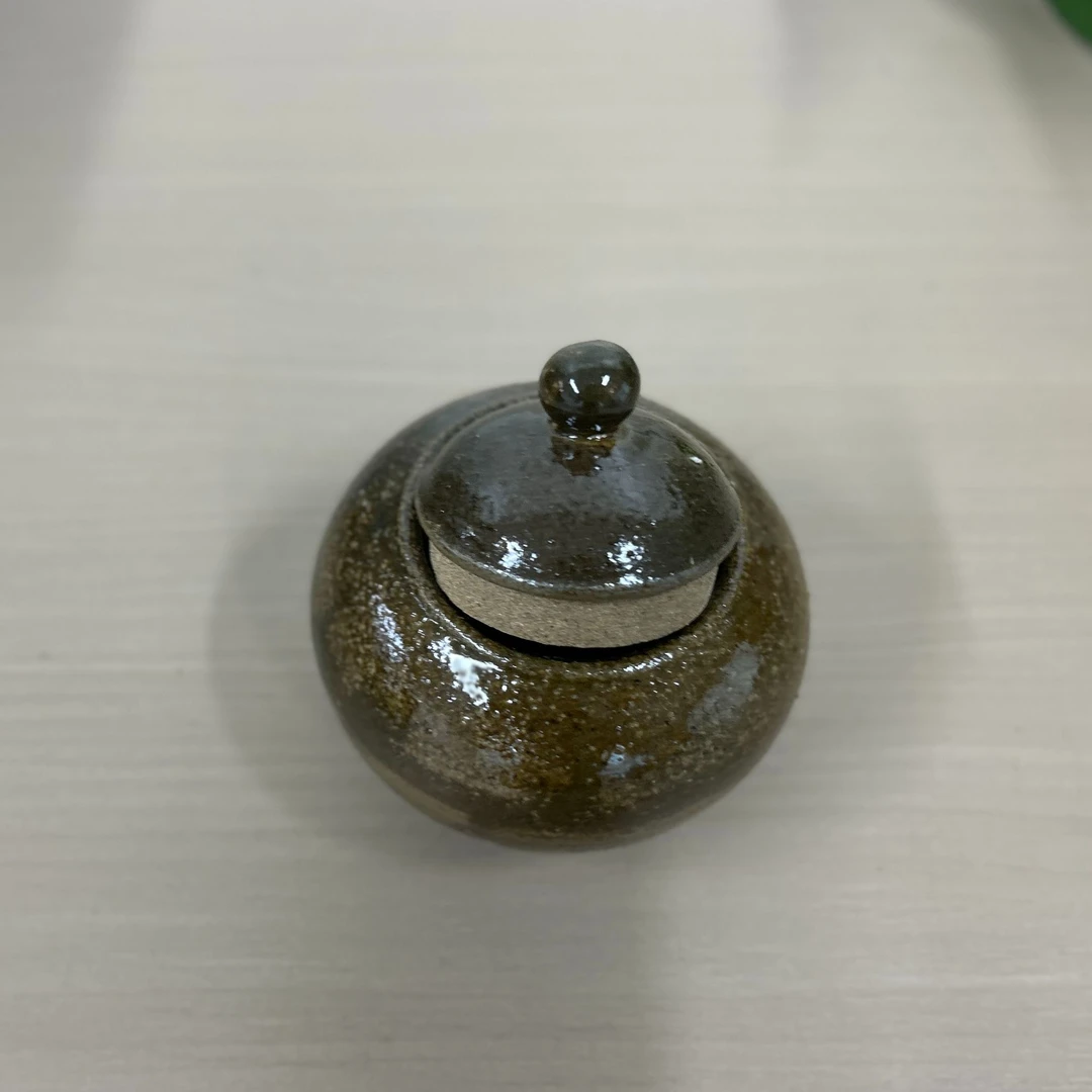 【翼城砂器】茶叶罐 280ml  非遗技艺复古